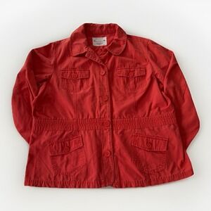 Northcrest Women's Pink Cotton Jacket – Size 2X